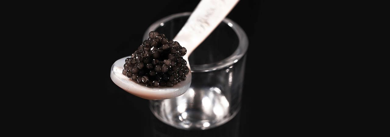 30 Caviar and vodka shots